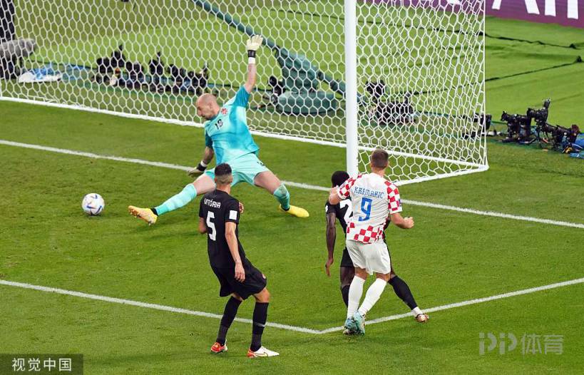 世界杯-克罗地亚4-1逆转加拿大 克拉马里奇双响阿芳2分钟闪击 5 克罗地亚对加拿大在哈利法国际体育场